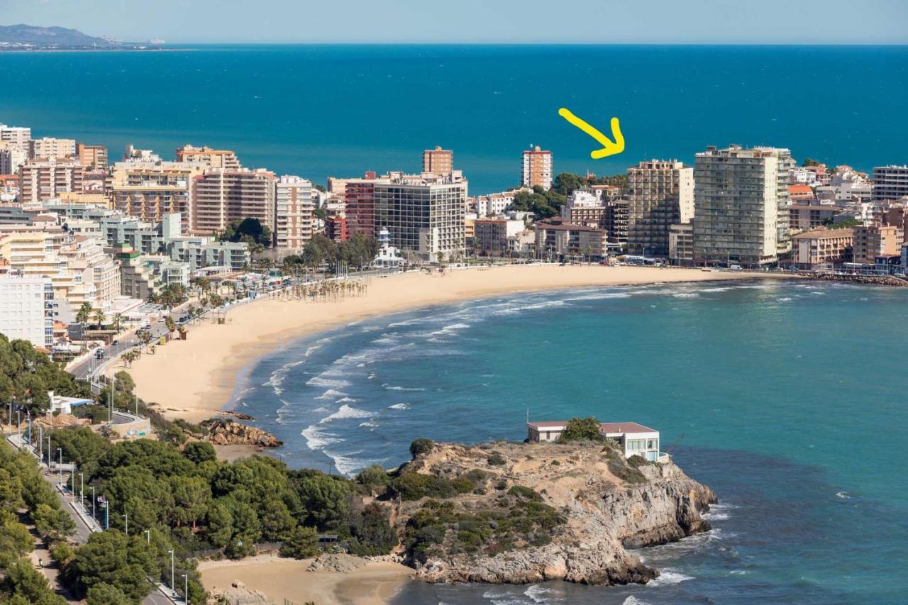 Apartamento En Primerisima Linea De Playa Con Espectaculares Vistas Netflix, Prime Y Disney Oropesa del Mar Zewnętrze zdjęcie
